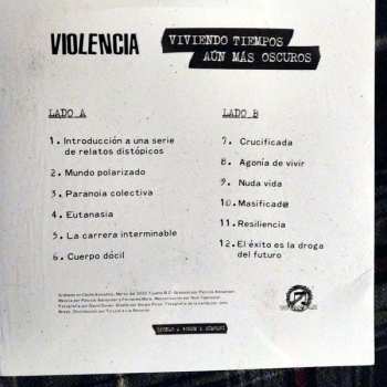 LP Violencia: Viviendo Tiempos Aún Más Oscuros CLR