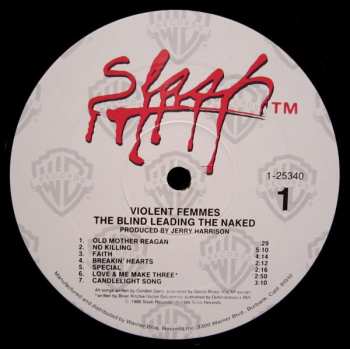 LP Violent Femmes: The Blind Leading The Naked
