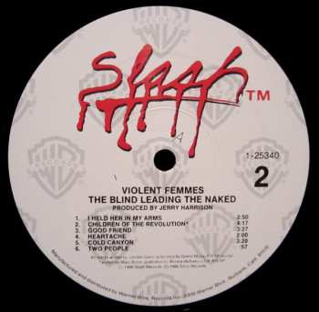 LP Violent Femmes: The Blind Leading The Naked