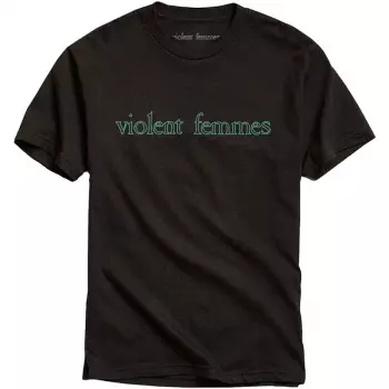 Camiseta Green Vintage Logo Violent Femmes 