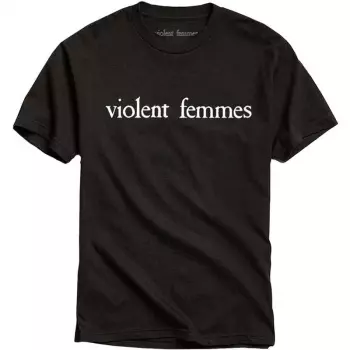 Camiseta White Vintage Logo Violent Femmes 