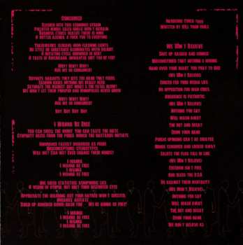 CD Violent Society: We Don't Believe