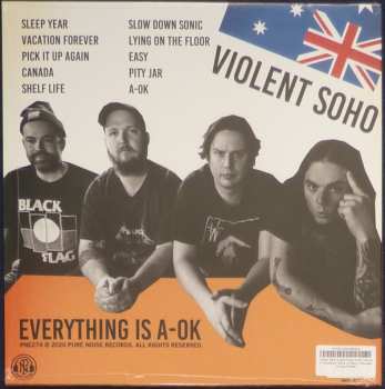 LP Violent Soho: Everything is A-OK LTD | CLR