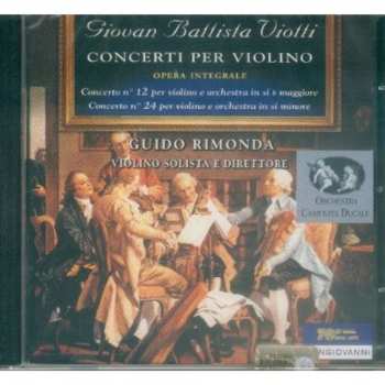 CD Viotti / Rimonda,guido: Violin Concertos