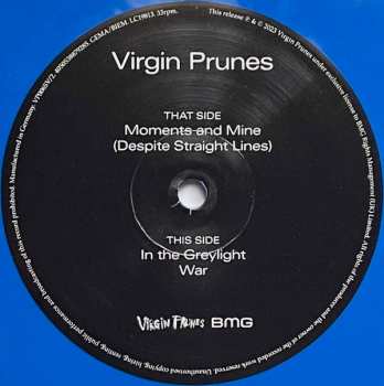 2EP Virgin Prunes: The Debut EPs CLR | LTD
