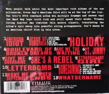 CD The Vitamin String Quartet: Vitamin String Quartet Performs Green Day's American Idiot