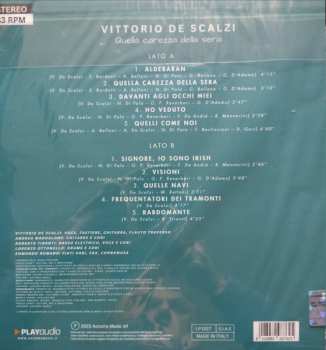 LP Vittorio De Scalzi:  Una Volta Suonavo Nei New Trolls