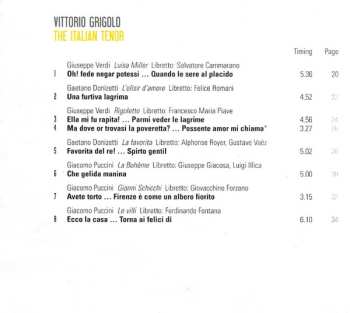 CD Vittorio Grigolo: The Italian Tenor DLX | DIGI