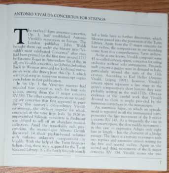 CD Antonio Vivaldi: Concertos For Strings