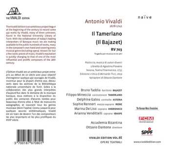 3CD/Caja Antonio Vivaldi: Il Tamerlano