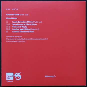 7CD/Caja Antonio Vivaldi: Sacred Music