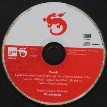 7CD/Caja Antonio Vivaldi: Sacred Music