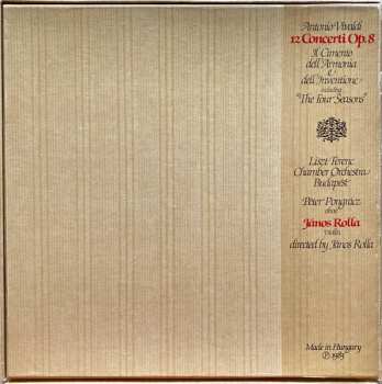 3LP/Caja Antonio Vivaldi: 12 Concerti Op.8 - Il Cimento Dell' Armonia E Dell' Inventione Including "The Four Seasons"