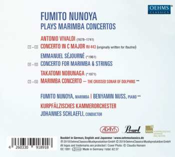 CD Antonio Vivaldi: Concertos On Marimba