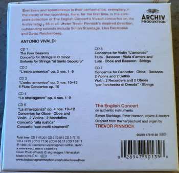 7CD/Caja Antonio Vivaldi: Stravaganza: 55 Concertos