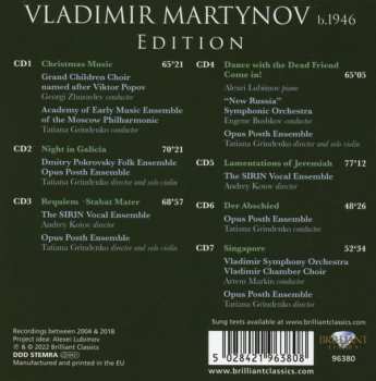 7CD/Caja Vladimir Martynov: Martynov Edition