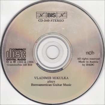 CD Vladimír Mikulka: Iberoamerican Guitar Music