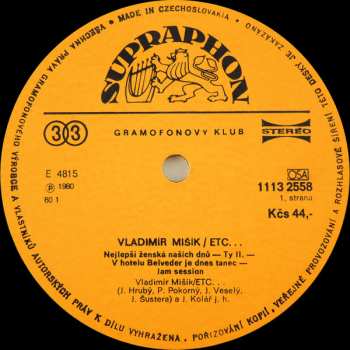 LP Vladimír Mišík: Etc…2