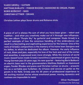 CD Vlado Grizelj: Purple Sky