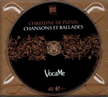 CD VocaMe: Christine De Pizan (Chansons Et Ballades)