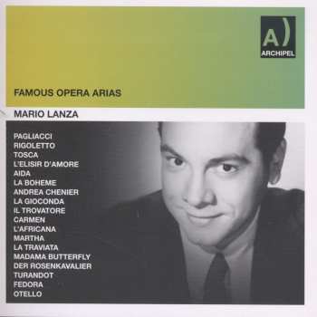 2CD Vokal / Lanza: Mario Lanza-opern Arien Rca