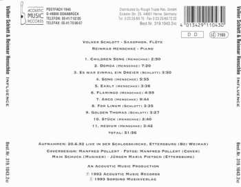 CD Volker Schlott: Influence