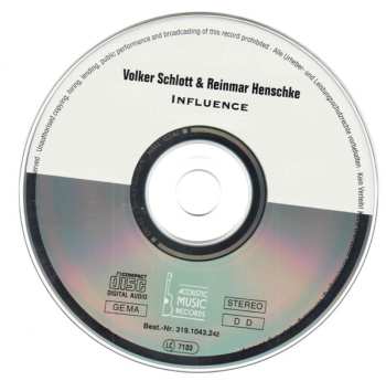 CD Volker Schlott: Influence