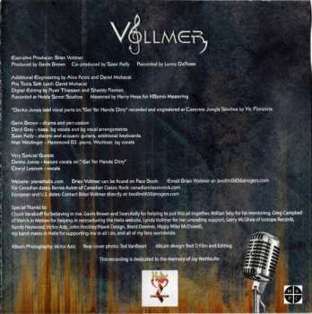 CD Brian Vollmer: Get Yer Hands Dirty