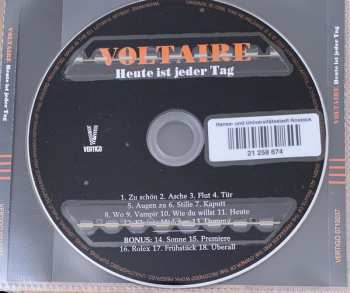 CD Voltaire: Heute Ist Jeder Tag