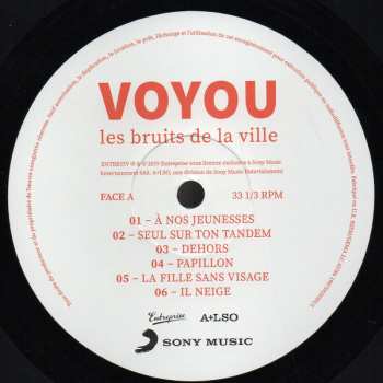 LP Voyou: Les Bruits De La Ville