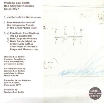 CD Wadada Leo Smith: Red Chrysanthemums Solos 1977