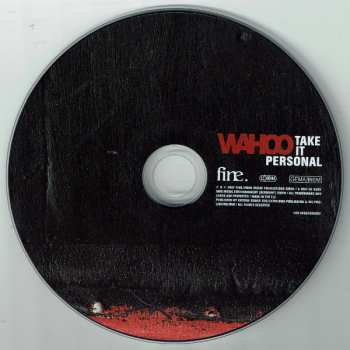 CD Wahoo: Take It Personal