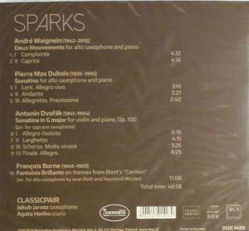 CD Antonín Dvořák: Sparks