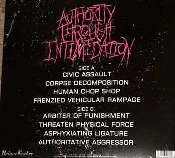 LP Waking The Cadaver: Authority Through Intimidation