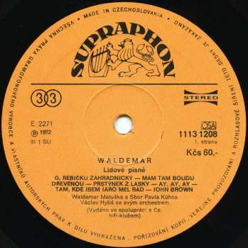 LP Waldemar Matuška: Waldemar