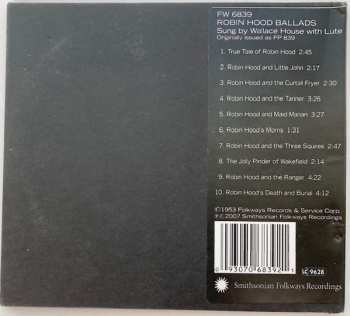 CD Wallace House: Robin Hood Ballads