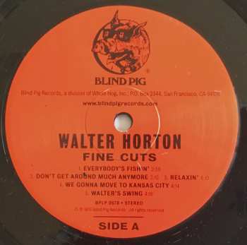 LP Walter Horton: Fine Cuts LTD