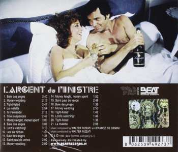 CD Walter Rizzati: L'Argent Du Ministre (Original Motion Picture Soundtrack) LTD