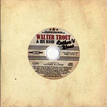 CD Walter Trout & His Band: Luther's Blues (A Tribute To Luther Allison)