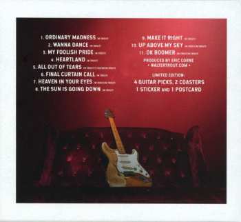 CD/Caja Walter Trout: Ordinary Madness DLX | LTD