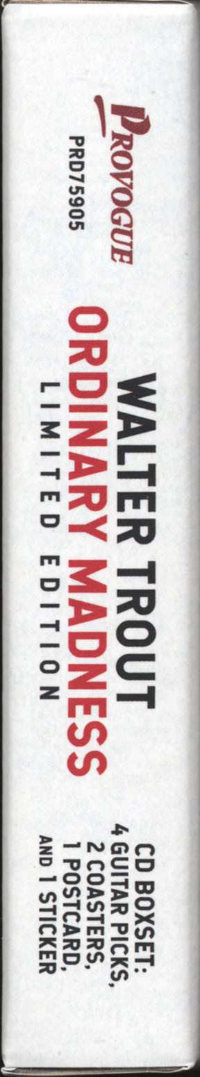 CD/Caja Walter Trout: Ordinary Madness DLX | LTD