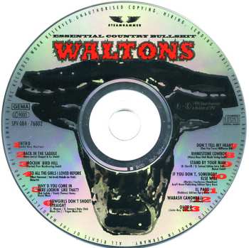 CD The Waltons: Essential Country Bullshit