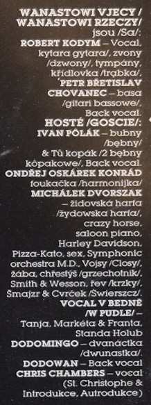 LP Wanastowi Vjecy: Tak Mi To Teda Nandey