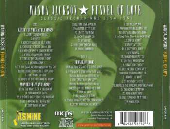 2CD Wanda Jackson: Funnel Of Love - Classic Recordings, 1954-1962