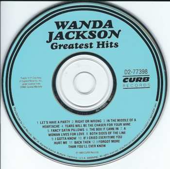 CD Wanda Jackson: Greatest Hits
