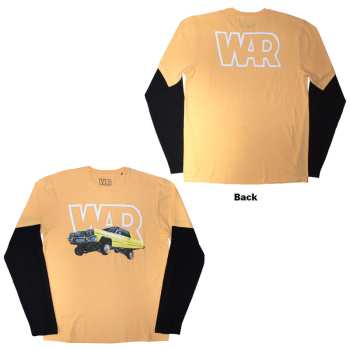 Merch War: Layered Long Sleeve Camiseta Car