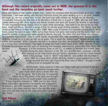 CD War & Peace: The Flesh And Blood Sessions 