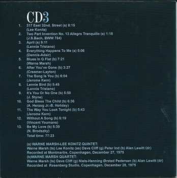 4CD/Caja Lee Konitz: Two Not One