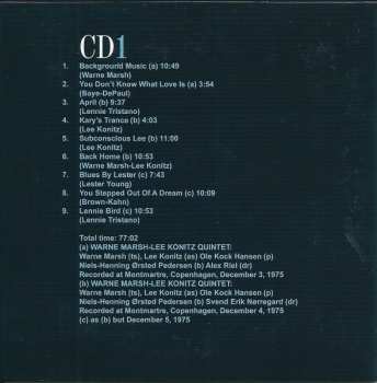 4CD/Caja Lee Konitz: Two Not One