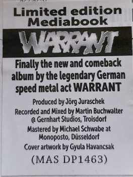 CD Warrant: ...The Speed Of Metal